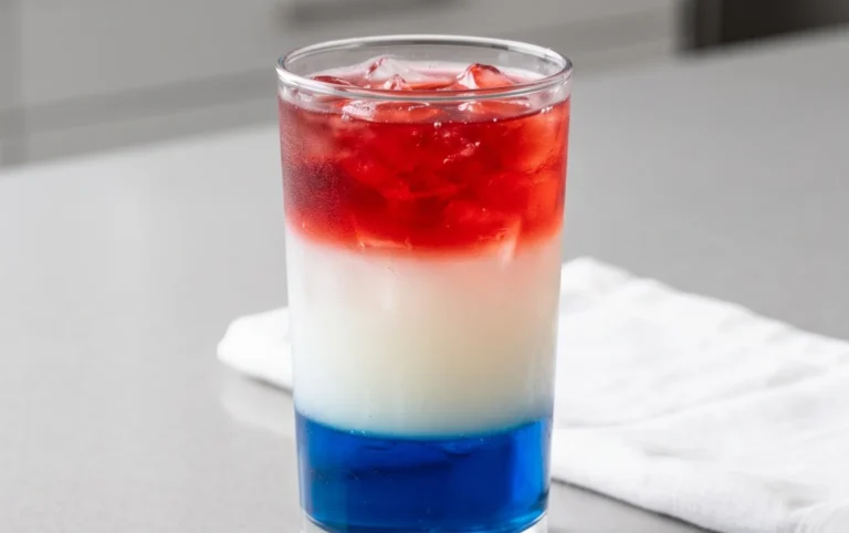 July 4th Layered Drinks Recipe