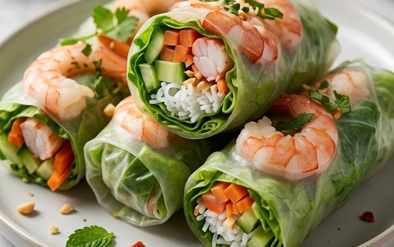 Lettuce Wrap Summer Rolls