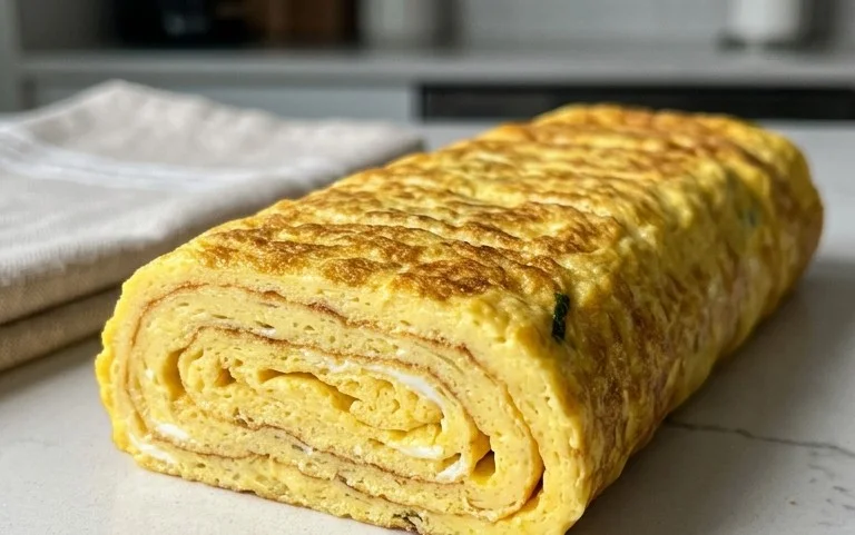 Gyeran Mari (Korean Rolled Omelette)