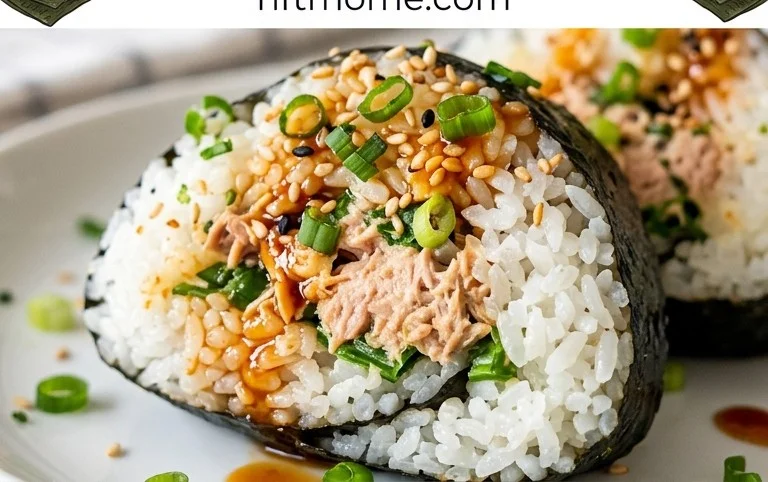 15-min. Easy Japanese Tuna Onigiri