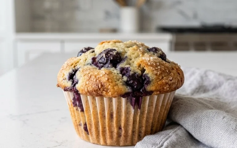 Homemade Blueberry Muffins