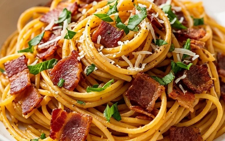 Beef Bacon Pasta