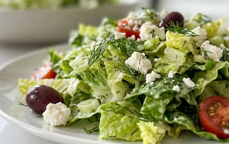Maroulosalata (Greek Lettuce Salad)