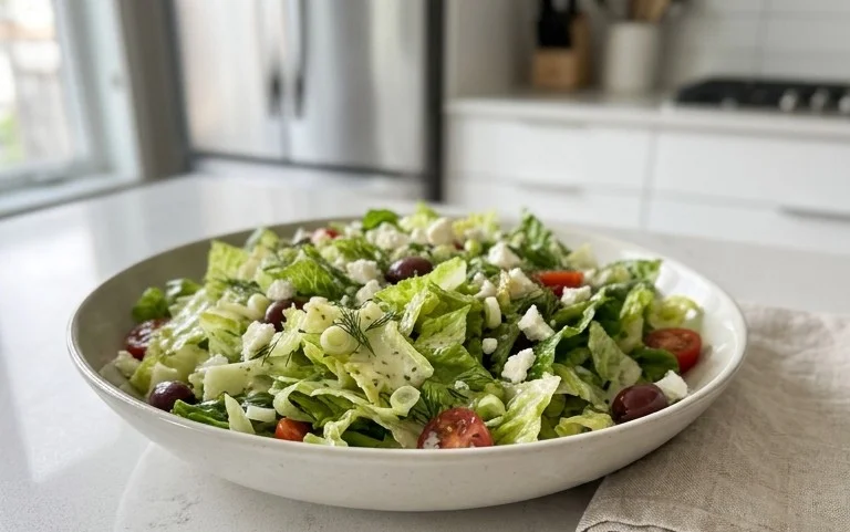 Maroulosalata (Greek Lettuce Salad)