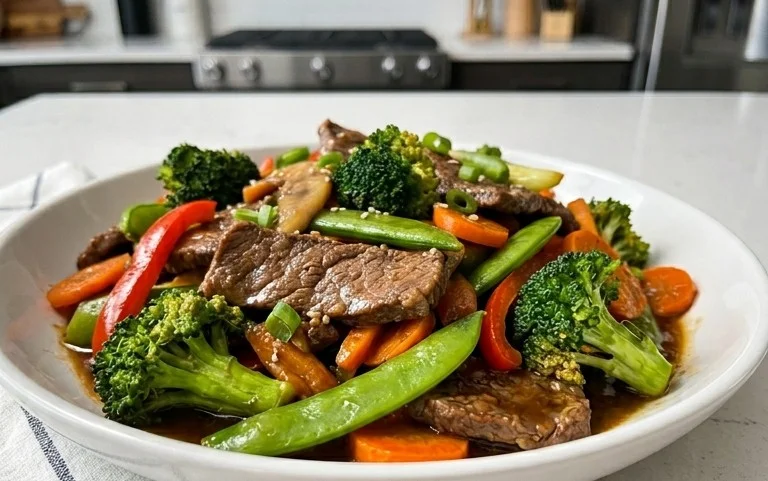 Beef Stir Fry with Vegetables (30-Minutes)