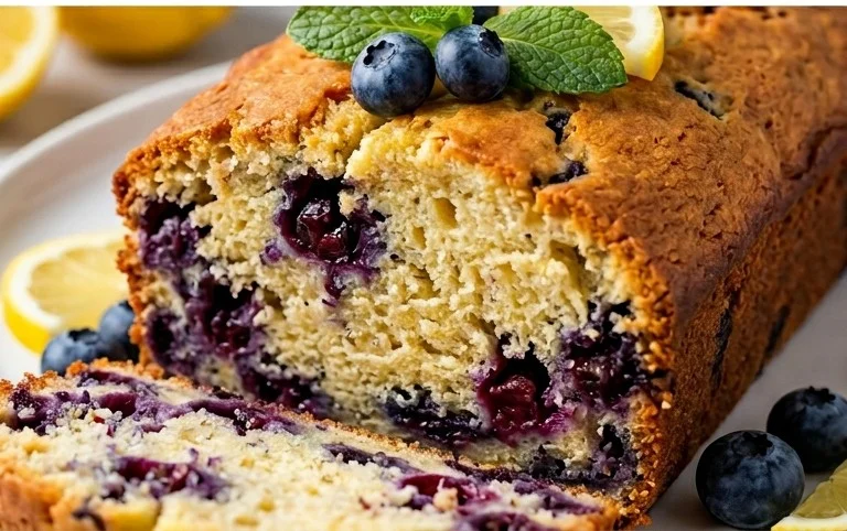 Blueberry and Lemon Loaf