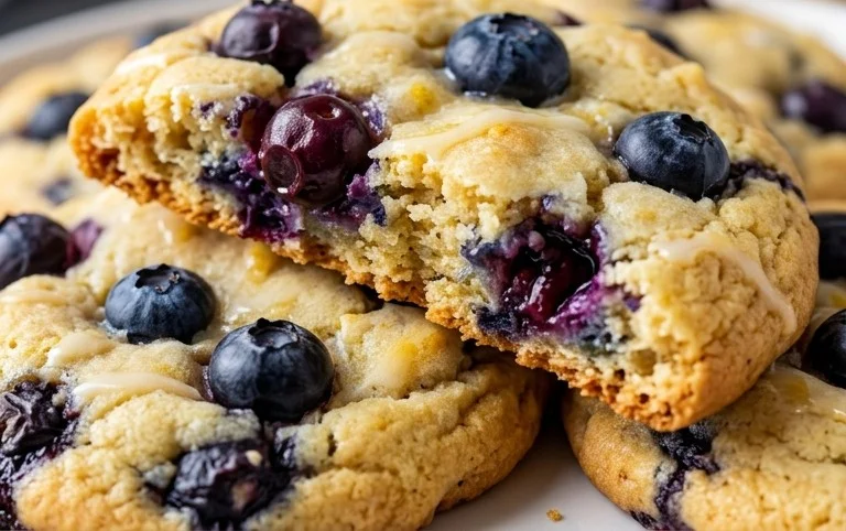 Lemon Blueberry Cookies Recipe