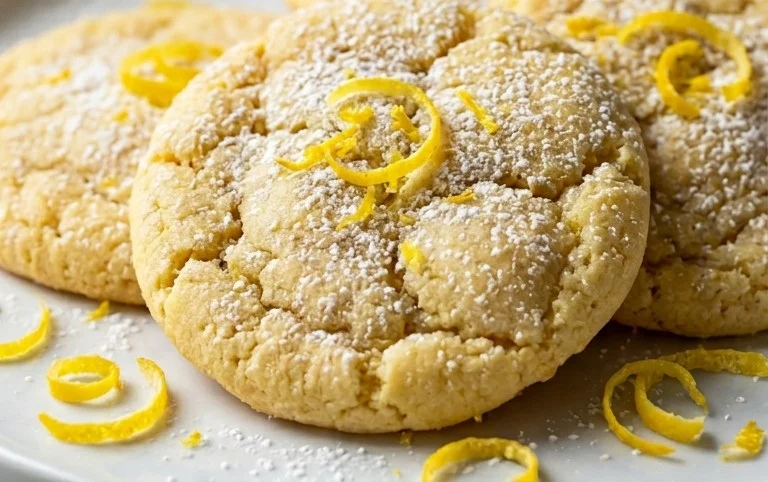 Soft & Chewy Lemon Cookies