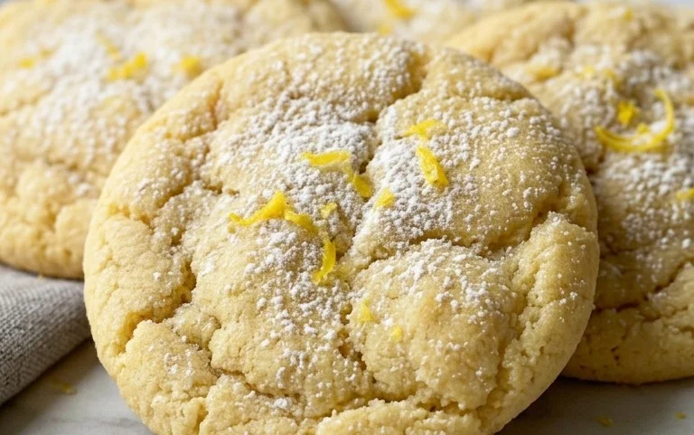 Soft & Chewy Lemon Cookies