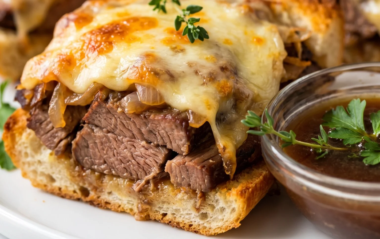 French Dip Squares