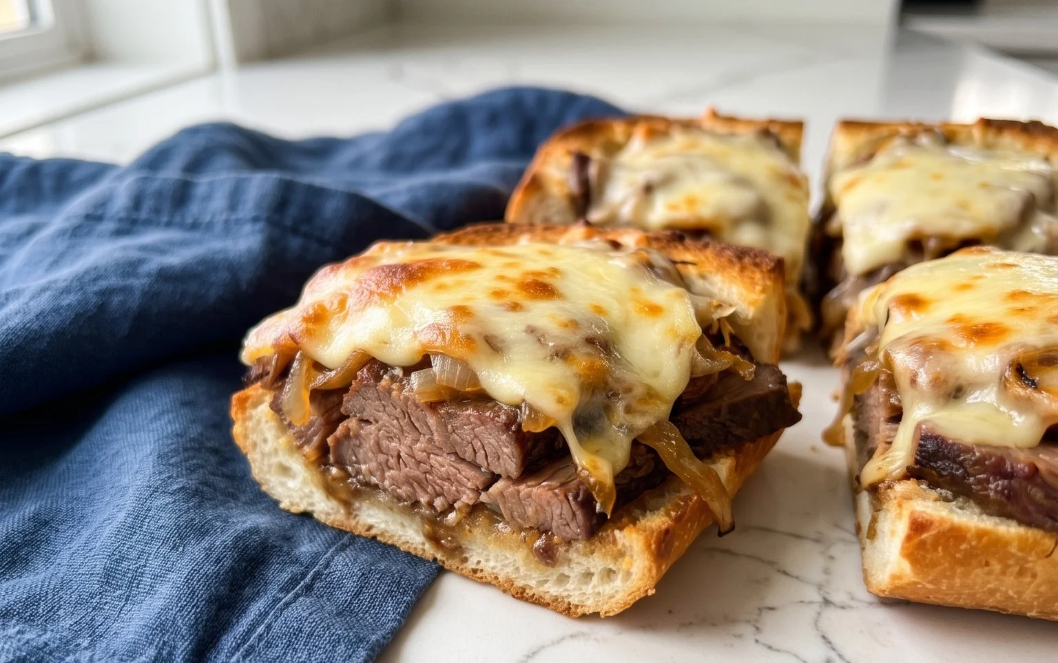 French Dip Squares