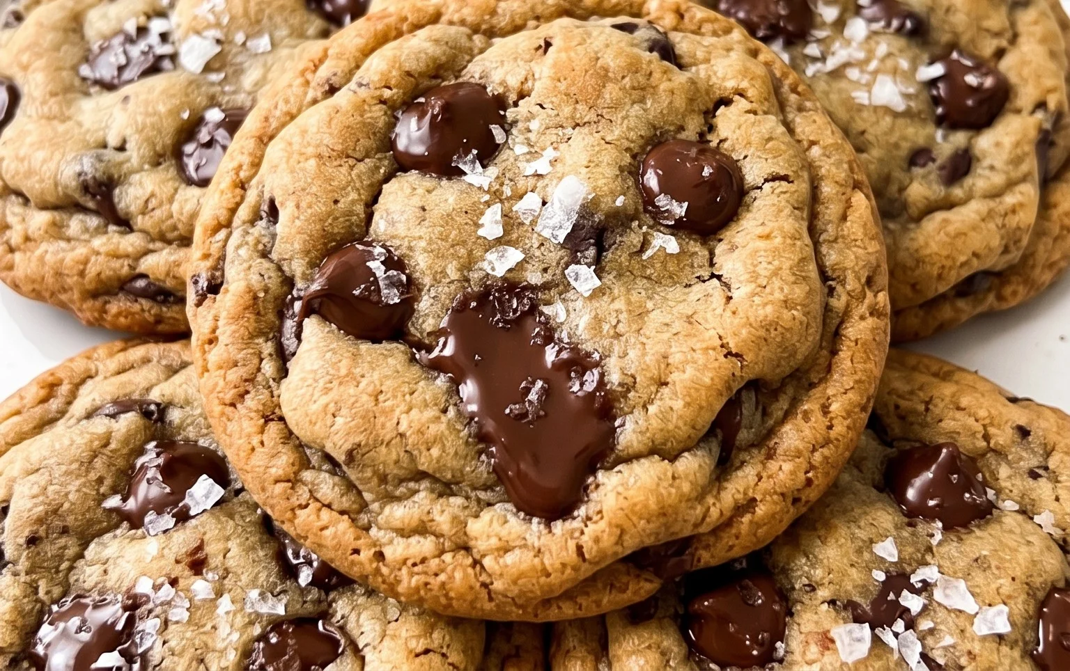 Crispy and Chewy Chocolate Chip Cookies