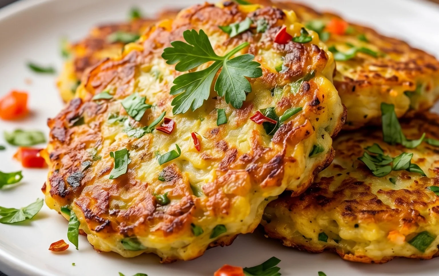 Vegetable Potato Fritters