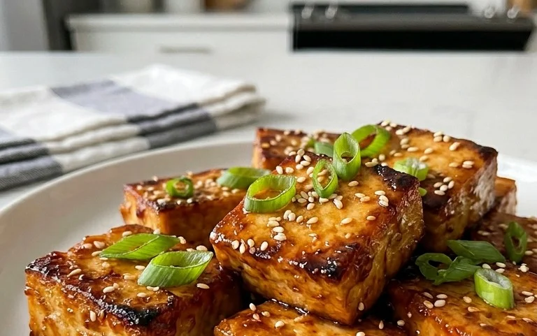 Honey Garlic Tofu