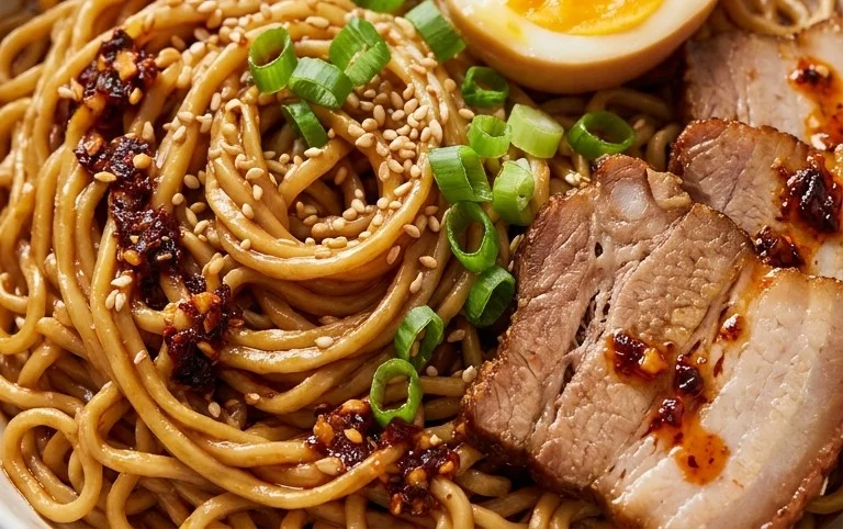 Easy Saucy Ramen Noodles