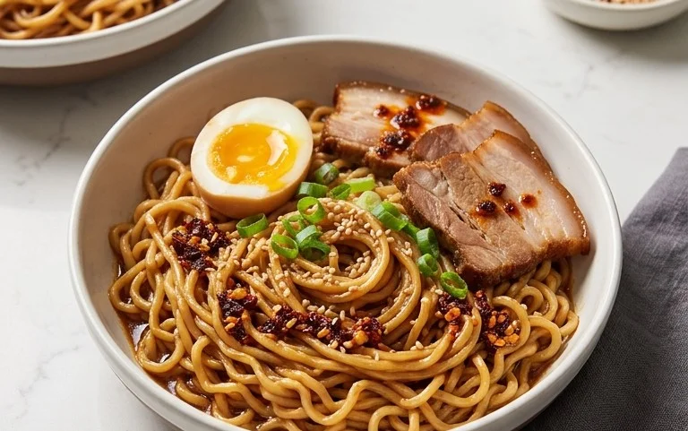 Easy Saucy Ramen Noodles