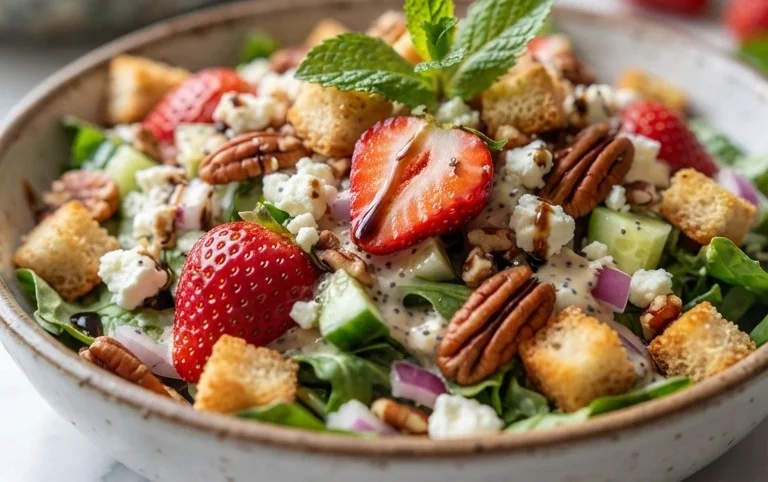 Strawberry Crunch Salad