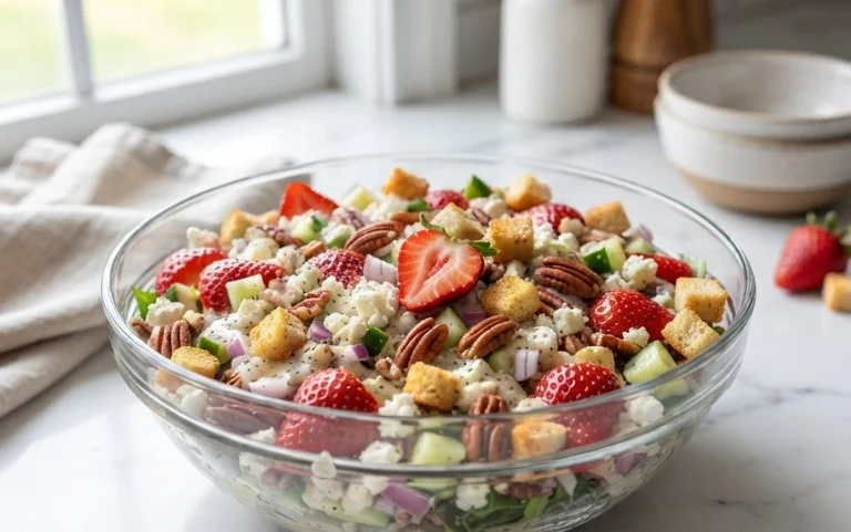 Strawberry Crunch Salad
