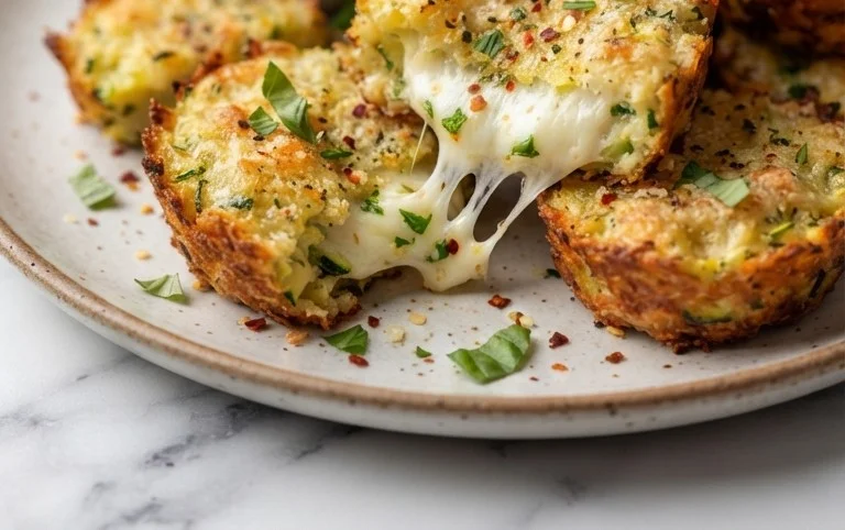 Zucchini Garlic Bites