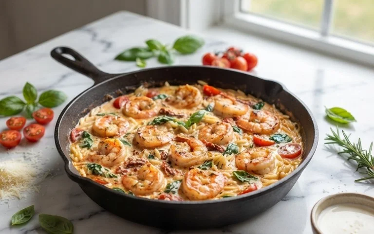 Tuscan Shrimp (One-Pan, 30-Minute Dinner)