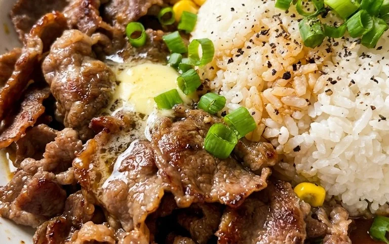 Beef Pepper Rice Bowl is a delicious meal option.