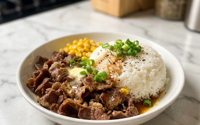 Beef Pepper Rice Bowl is a delicious meal option.