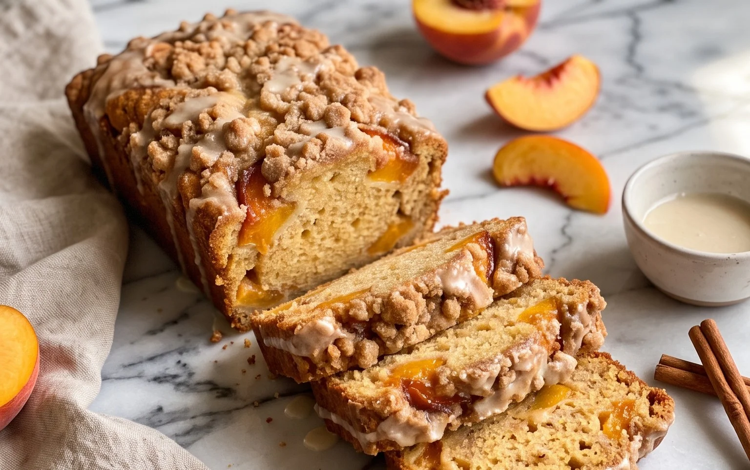 Southern Peach Bread