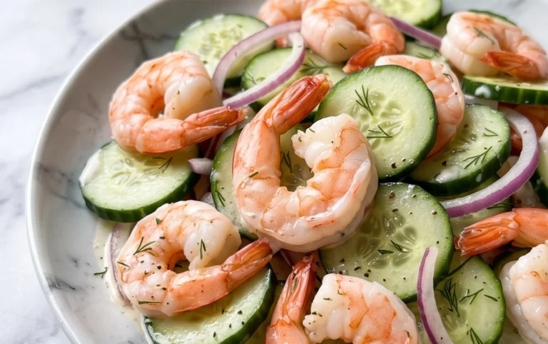 Cucumber Shrimp Salad