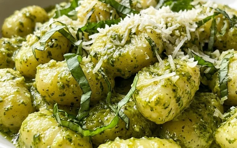 Creamy Pesto Gnocchi