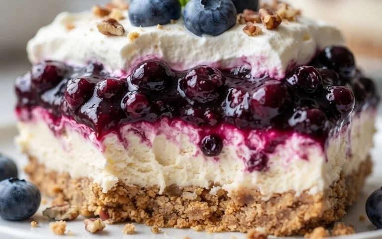 No-Bake Blueberry Yum Yum