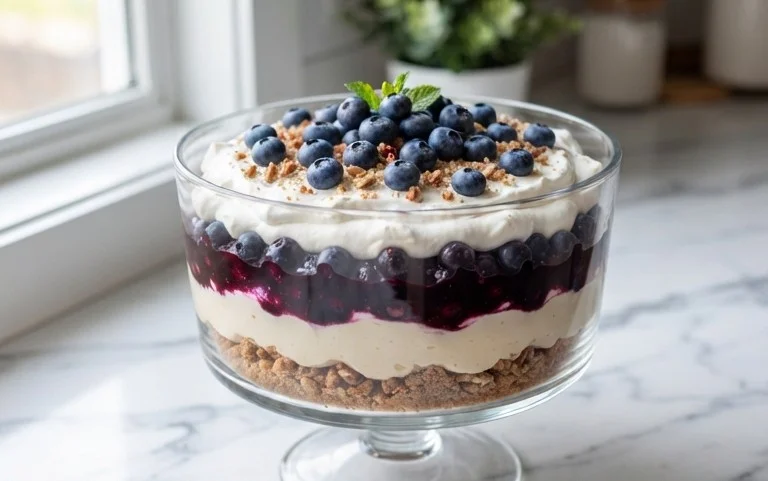 No-Bake Blueberry Yum Yum