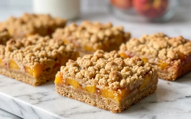 Fresh Peach Crum extractb Bars