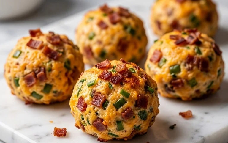 Beef Bacon Jalapeño Popper Cheese Balls