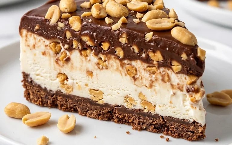Buster Bar Ice Cream Cake