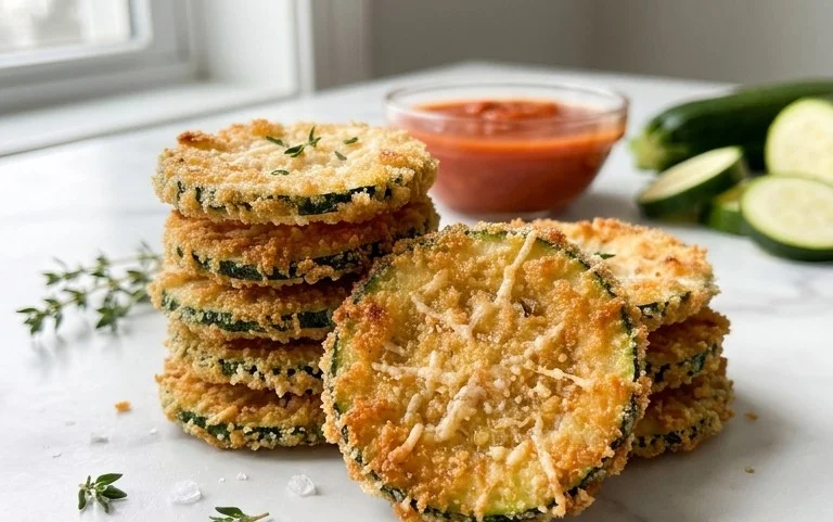 Crispy Baked Zucchini Chips