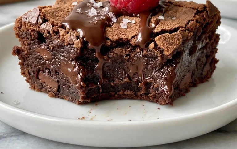 Flourless Chickpea Brownies (Vegan & Gluten Free)