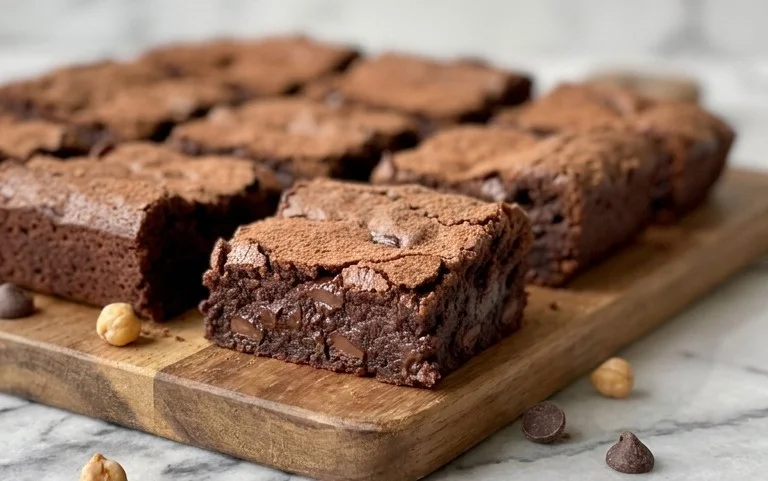 Flourless Chickpea Brownies (Vegan & Gluten Free)