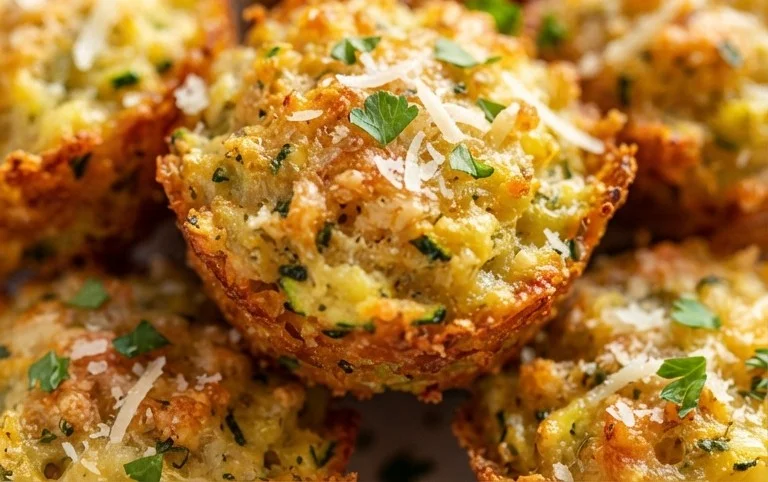 Zucchini Garlic Bites