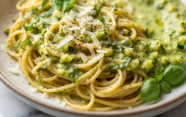 Simple Fresh Zucchini Pasta Sauce