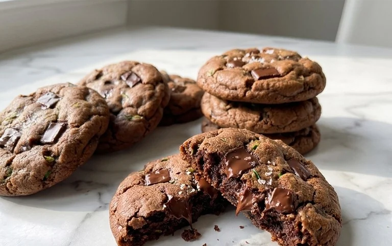 Chocolate Zucchini Cookies